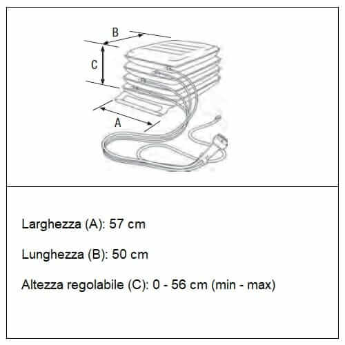 Cuscino di sollevamento ALCE Allmobility ausilio per disabili