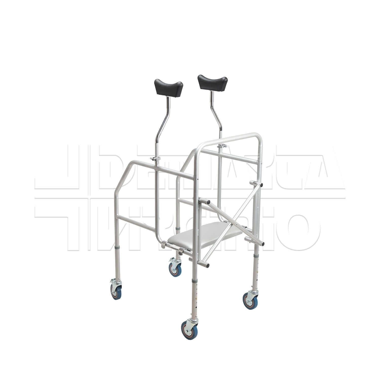 Deambulatore Ascellare Pieghevole ausilio per disabili