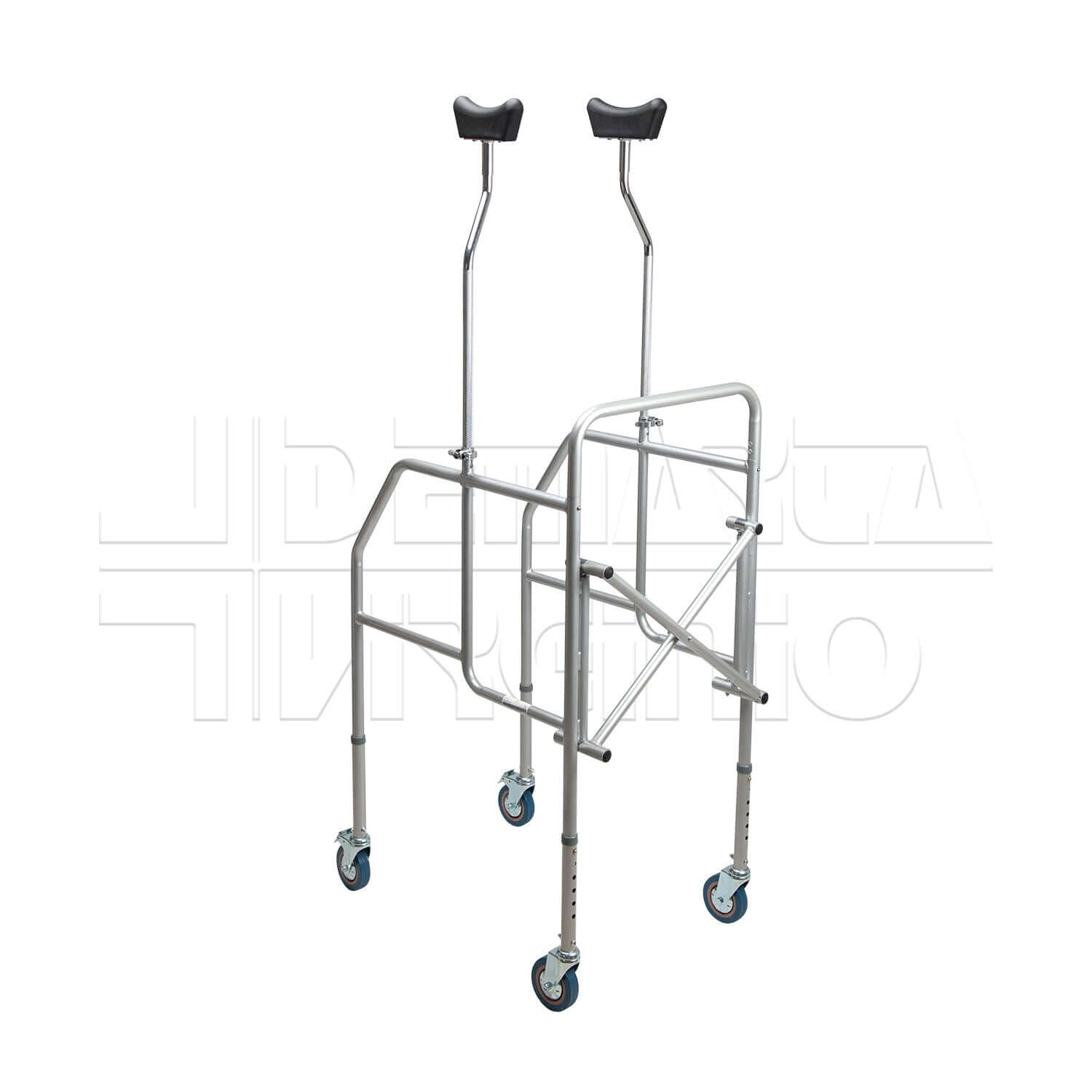 Deambulatore Ascellare Pieghevole ausilio per disabili