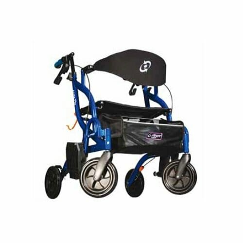 Deambulatore carrozzina Fusion 2 in 1 Allmobility ausilio per disabili