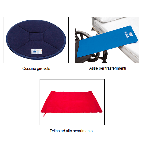 Kit professionale per trasferimenti Allmobility ausilio per disabili