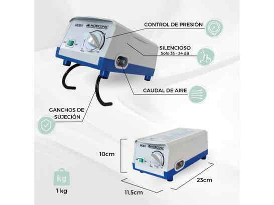 Materasso antidecubito Mobi 1 con alternanza di celle e compressore ausilio per disabili