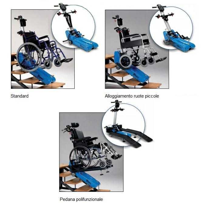 Montascale Cingoli Vimec T09 Roby ausilio per disabili