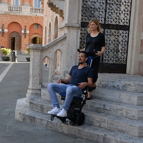 Montascale a Ruote LG 2020 Antano ausilio per disabili