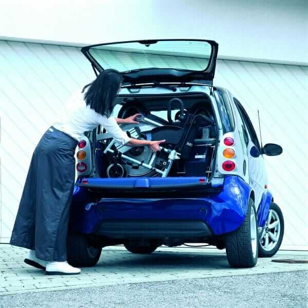 Montascale a ruote S-MAX Medimec ausilio per disabili