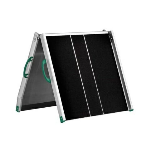 Rampa larga pieghevole ausilio per disabili