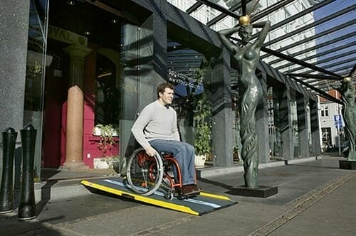 Rampa per disabili Lite Allmobility ausilio per disabili