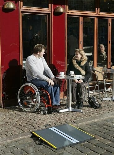 Rampa per disabili Lite Allmobility ausilio per disabili