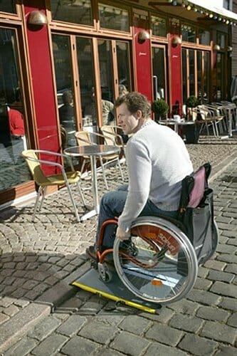 Rampa per disabili Lite Allmobility ausilio per disabili