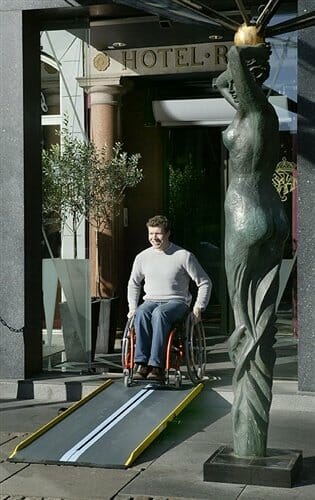 Rampa per disabili Lite Allmobility ausilio per disabili
