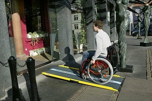 Rampa per disabili Lite Allmobility ausilio per disabili