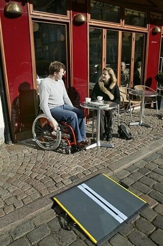 Rampa per disabili Lite Allmobility ausilio per disabili