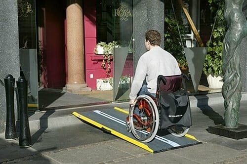 Rampa per disabili Lite Allmobility ausilio per disabili