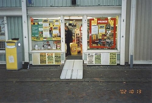 Rampa telescopica Easyfold Allmobility ausilio per disabili