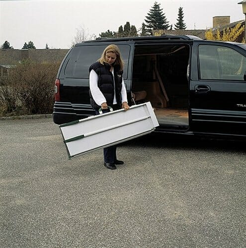 Rampa telescopica Easyfold Allmobility ausilio per disabili