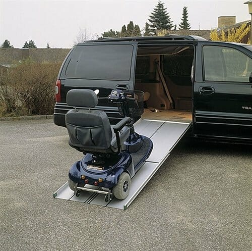 Rampa telescopica Easyfold Allmobility ausilio per disabili
