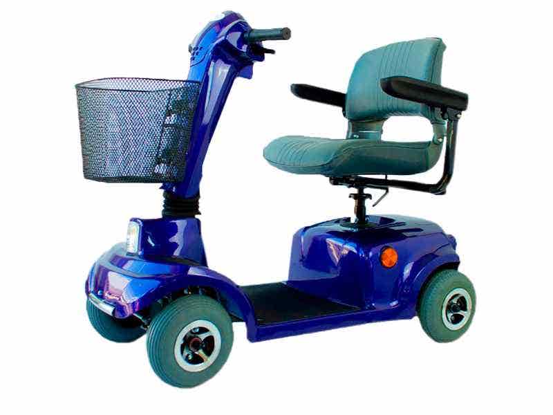 Scooter elettrico per disabili 4 ruote CTM Piscis, 135 kg max ausilio per disabili