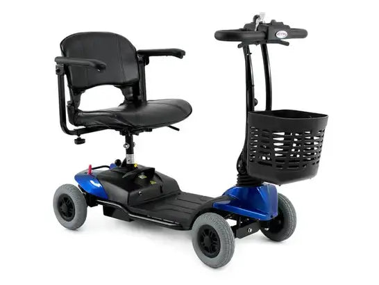 Scooter elettrico pieghevole HS118 a 4 ruote ausilio per disabili