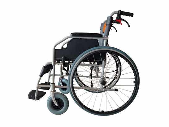 Sedia A Rotelle (Alluminio) LIGERA ausilio per disabili