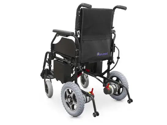 Easy Plus carrozzina elettrica pieghevole 120 kg con autonomia 20 km