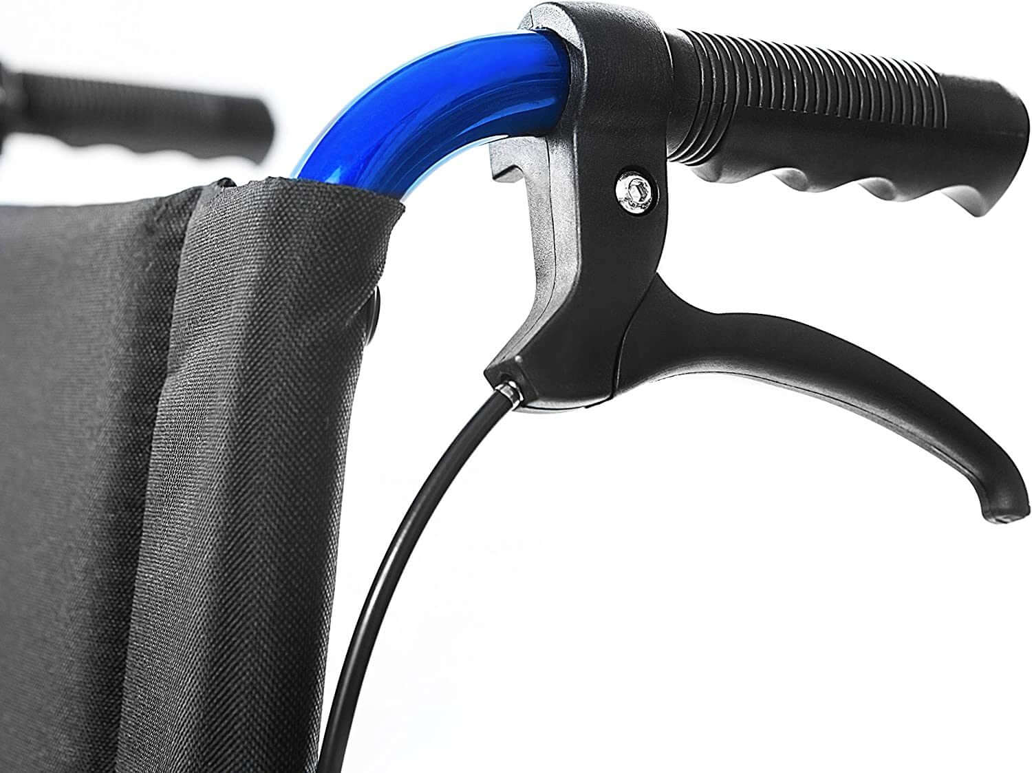 Sedia a Rotelle Pieghevole Super-Leggera Da Transito in Alluminio ausilio per disabili