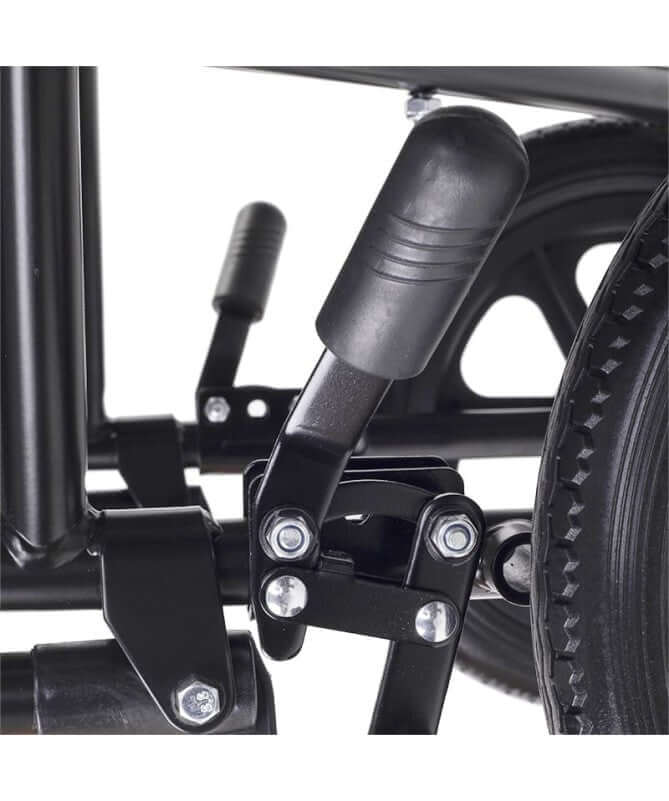 Sedia a Rotelle pieghevole in acciao PC-20/21 ausilio per disabili