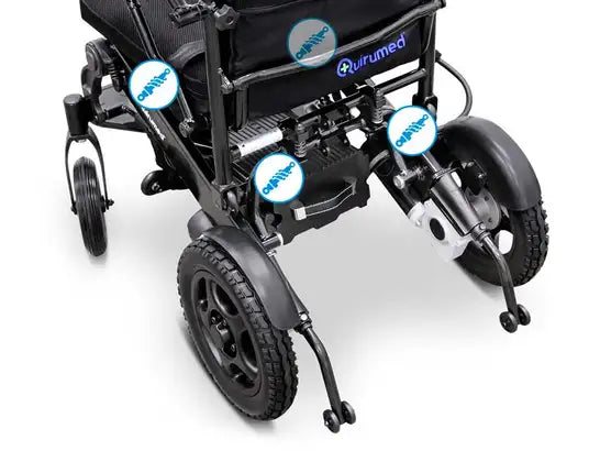 Elite Ultramatic carrozzina elettrica pieghevole automatica portata 120 kg