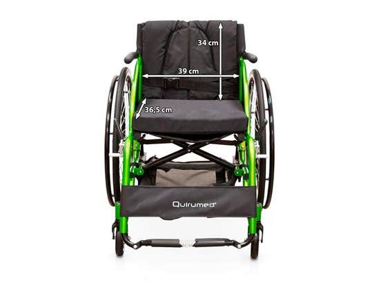 Sedia a rotelle sportiva pieghevole ausilio per disabili