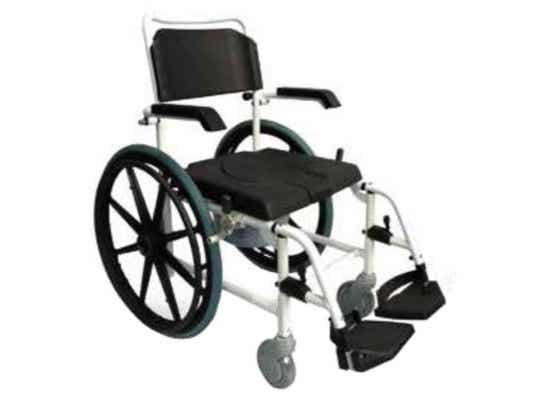 Sedia comoda in alluminio LIBERA per wc e doccia ausilio per disabili