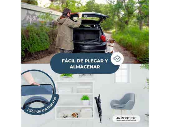 Sedia con WC Timón in acciaio nero e bianco, con schienale, senza coperchio ausilio per disabili