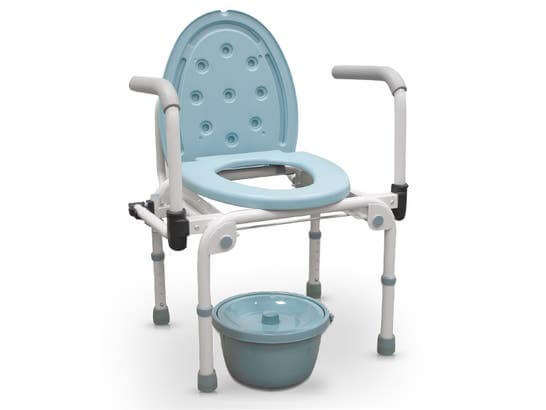 Sedia da doccia con wc ausilio per disabili