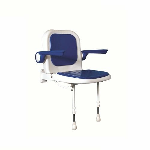Sedile a parete con schienale Serie 4000 Allmobility B 04130P ausilio per disabili