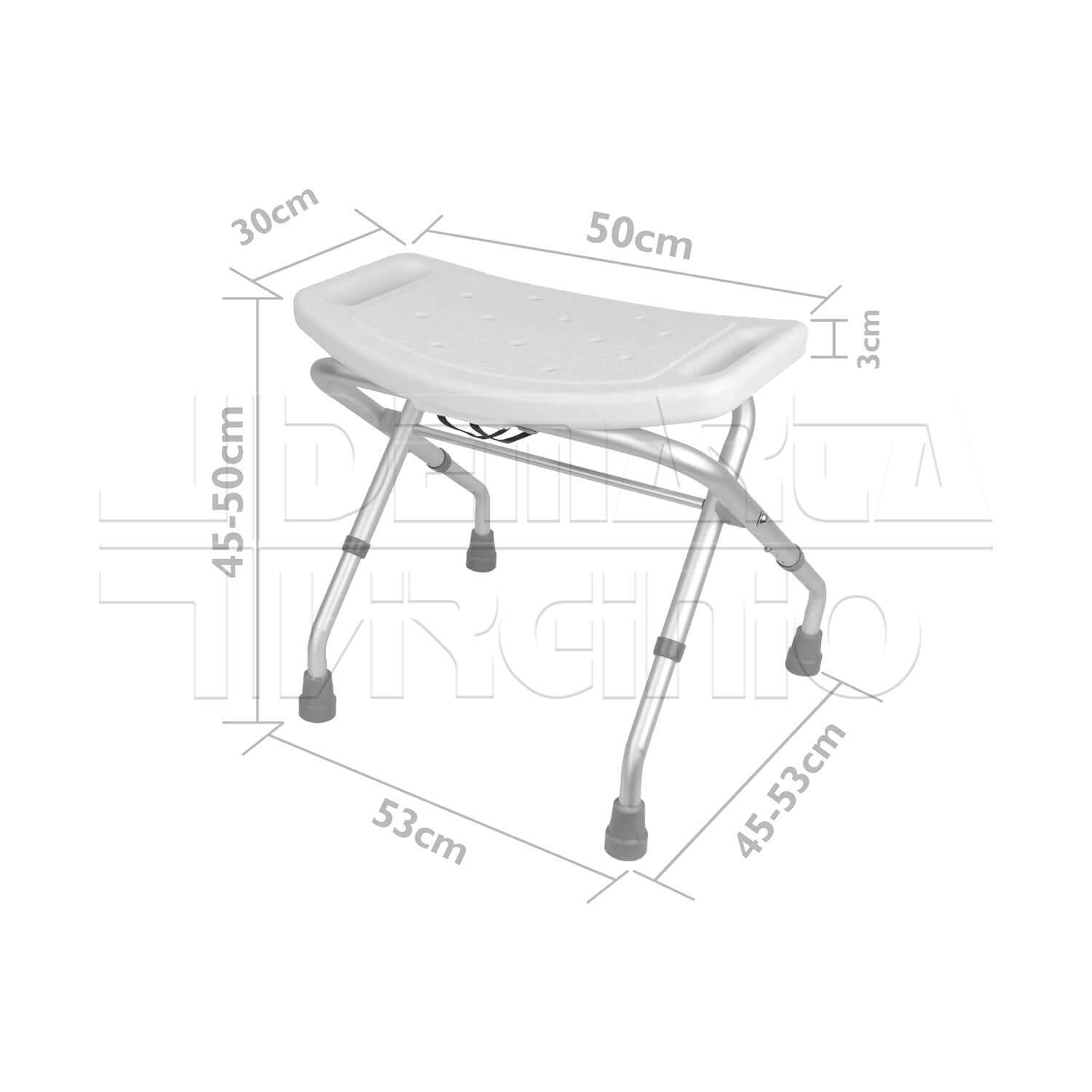 Sedile da Doccia Pieghevole ausilio per disabili