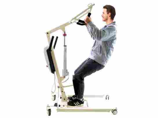 Sollevatore elettrico Libercar Vulcan Up per persone con mobilità ridotta con imbracatura ausilio per disabili