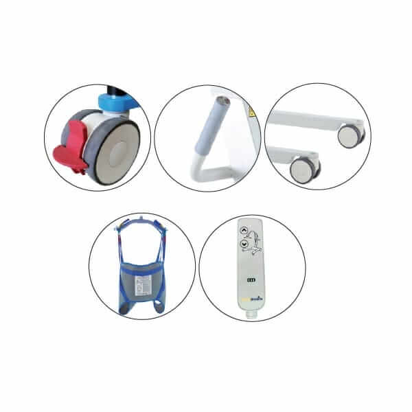 Sollevatore passivo COMPACT MINI 135 Allmobility ausilio per disabili