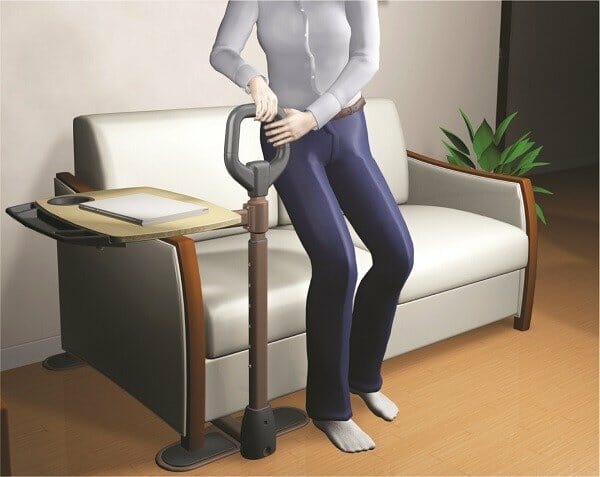 Supporto per alzarsi con vassoio Allmobility ALLM GARCON ausilio per disabili