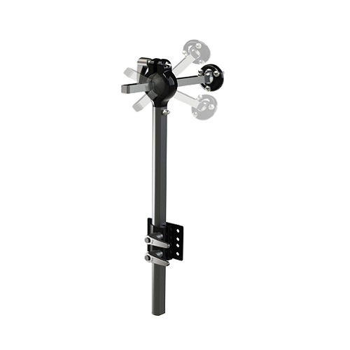 Supporto poggiatesta in alluminio per carrozzine ausilio per disabili