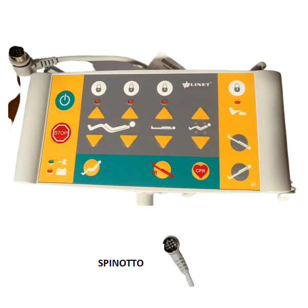 Telecomando pedaliera letto 02153005 ausilio per disabili