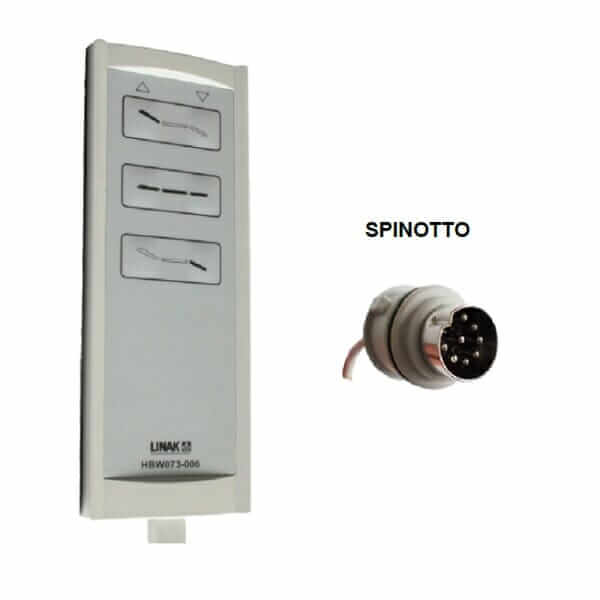 Telecomando per letto 6 tasti 02002002 ausilio per disabili