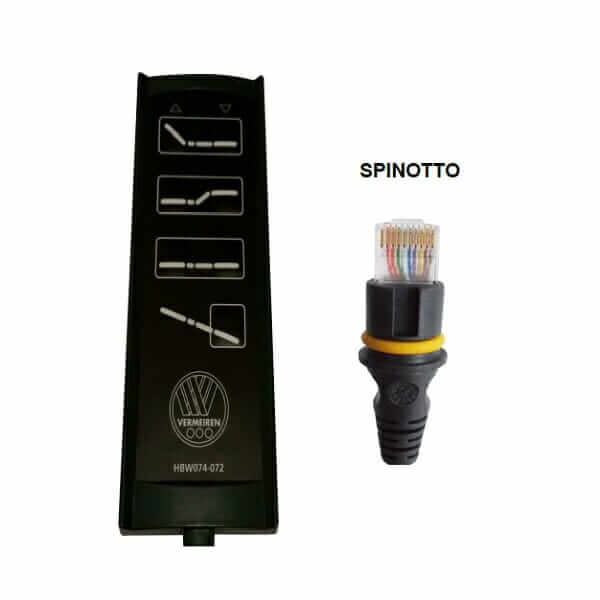 Telecomando per letto 7 tasti 02071001 ausilio per disabili