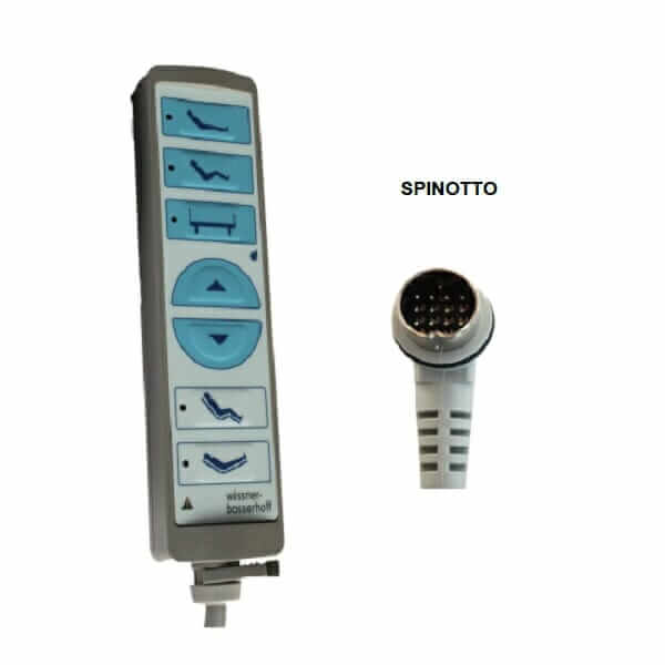 Telecomando per letto 7 tasti 02167003 ausilio per disabili