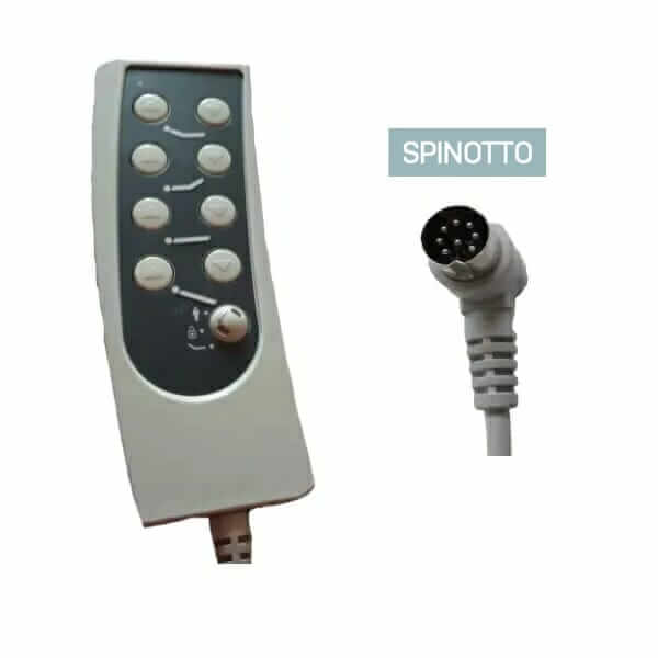 Telecomando per letto 8 tasti 02142004 ausilio per disabili