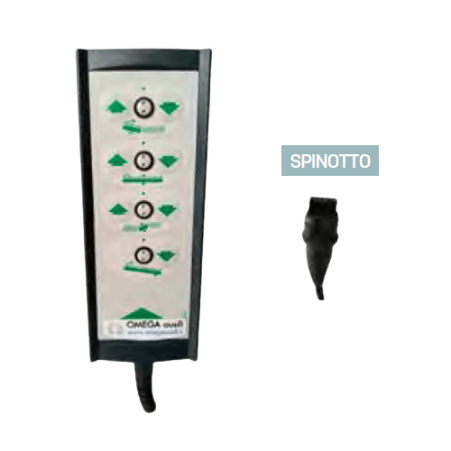 Telecomando per letto Brumaier 02167005 ausilio per disabili