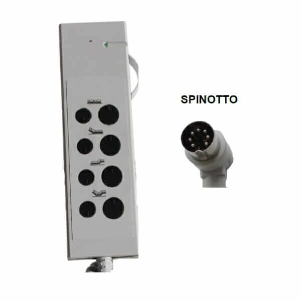 Telecomando per letto a 8 tasti 02146007 ausilio per disabili