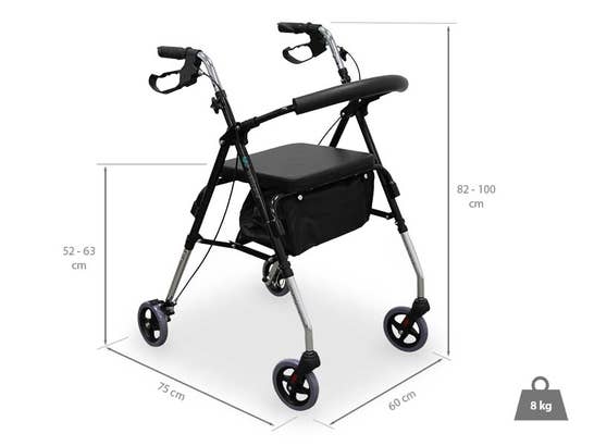 Deambulatore Wellcore con freni