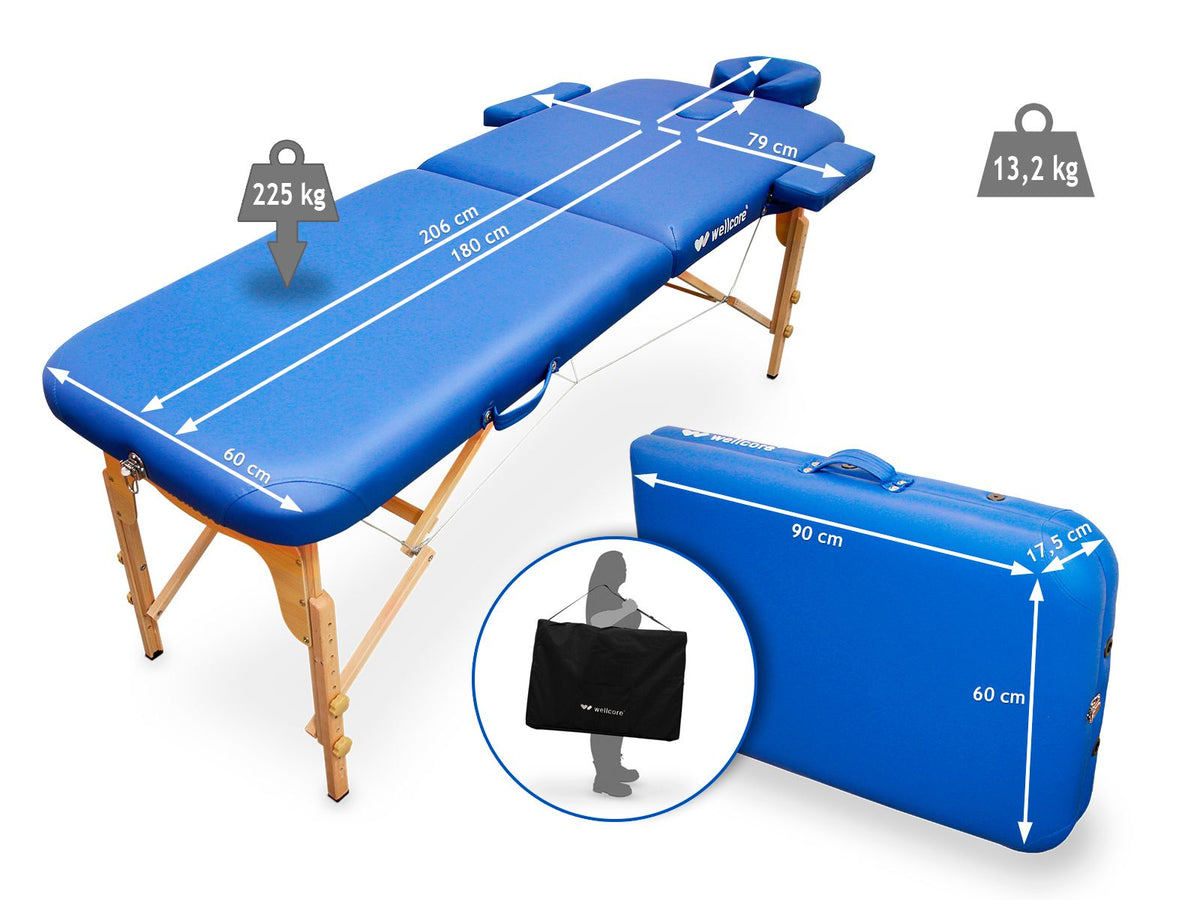 Lettino Wellcore - Dimensioni