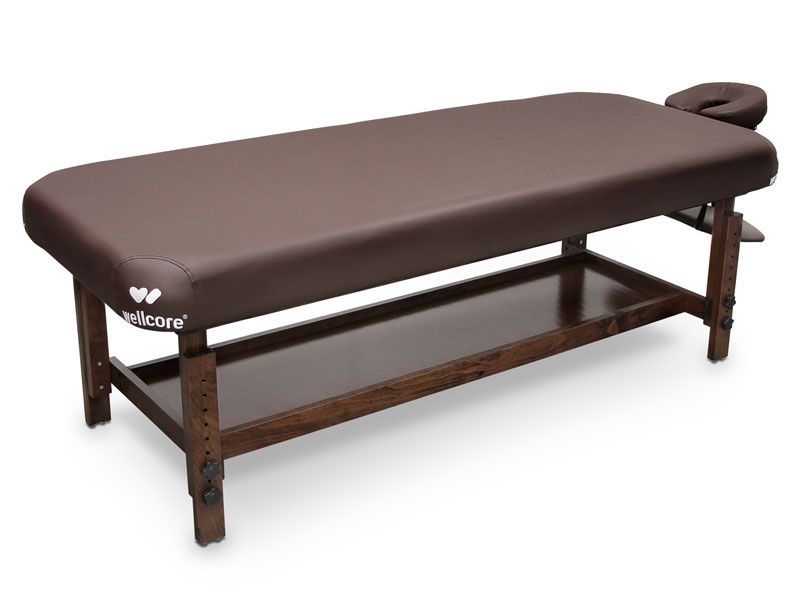 Lettino Fisso in Legno Wellcore con Poggiatesta