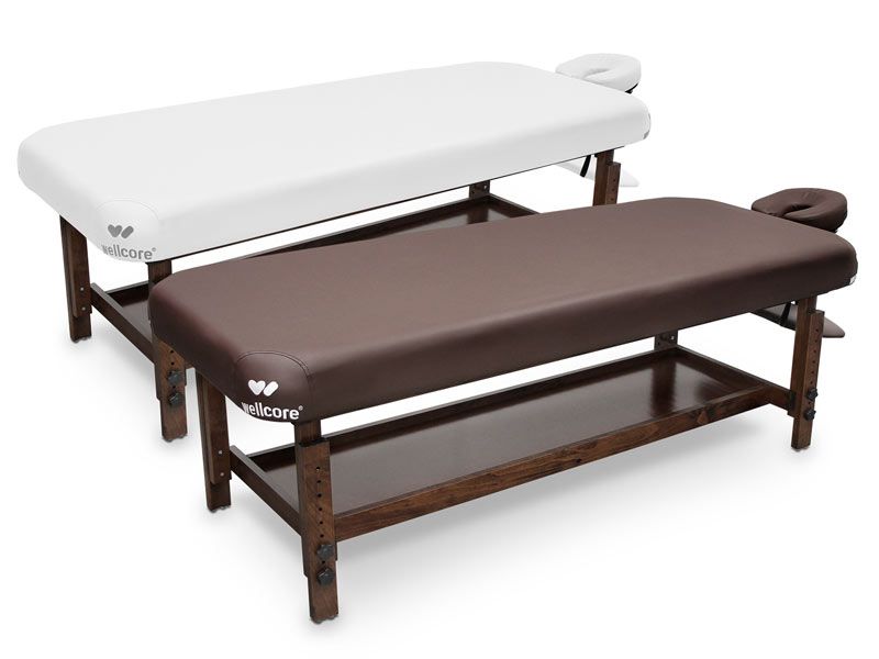 Lettino Fisso in Legno Wellcore con Poggiatesta