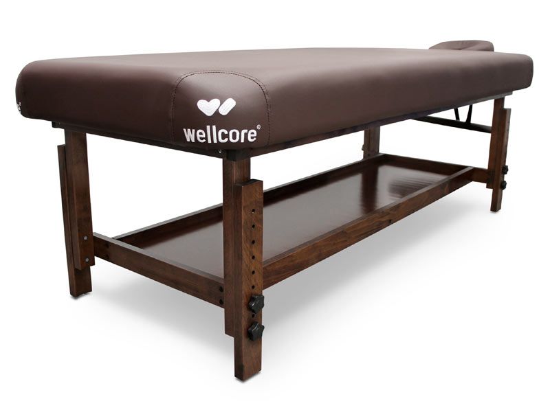 Lettino Fisso in Legno Wellcore con Poggiatesta