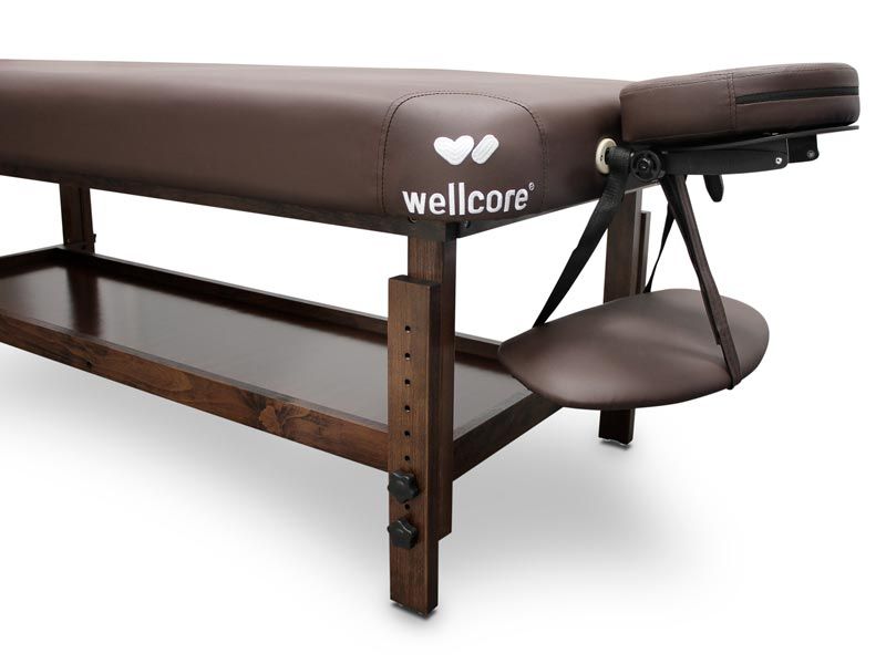 Lettino Fisso in Legno Wellcore con Poggiatesta